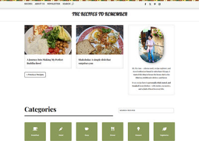 The Recipes to Remember